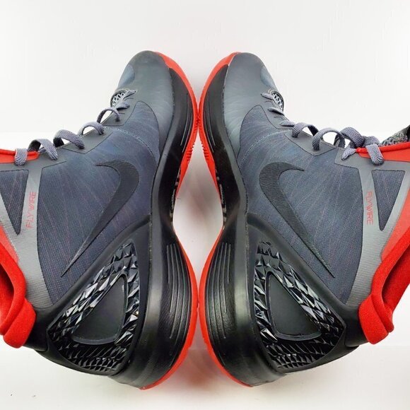 Nike Zoom Hyperdunk 2011 Flywire Sneakers Shoes Men's Size 18 US NWOB 454138-004 - Picture 11 of 13